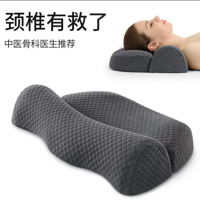 Cervical Neck Pillow Memory Foam Pillow Support Shoulder Pillow Release Cervical Vertebra Pain Slow Rebound For Bed Back