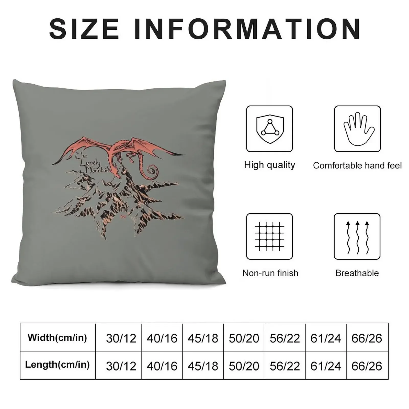 Lonely dragon Throw Pillow Decorative Cushions For Living Room Decorative Cushion Cover pillow