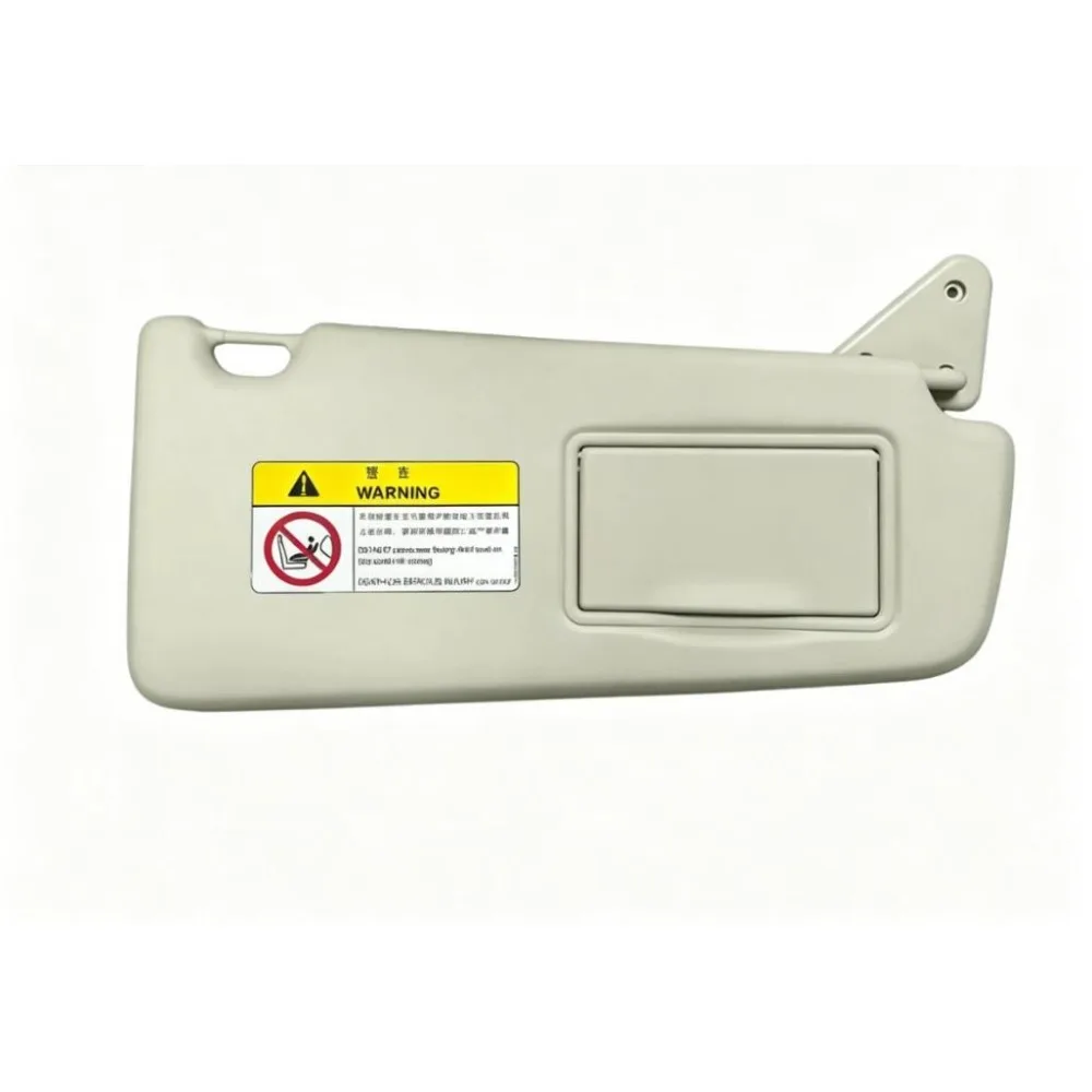 Sun Visor with Vanity Mirror for Land Rover Discovery Sport Original OE Parts Cirrus Grey Ivory White