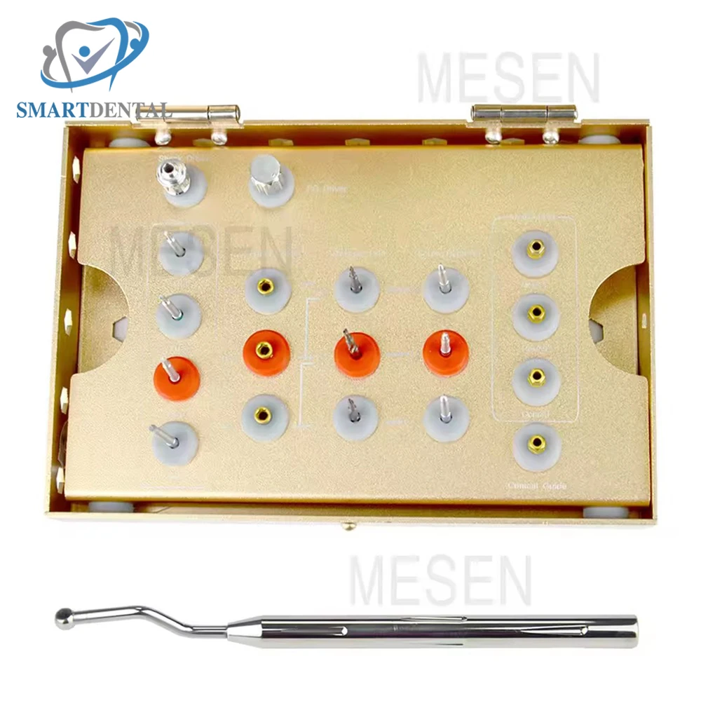 1 Set Dental Implant Removal Kit, Damaged Screw Extractor Set, Universal Implant Prosthetic Kits For Clinic