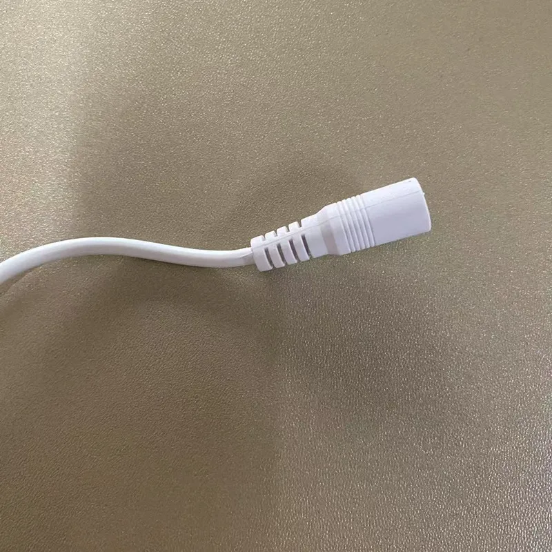 12V DC Power Splitter Cable With On/Off Switch Button 1 Female to 2 Male DC Connectors 5.5x2.1mm DC Plug Power Extension Cable