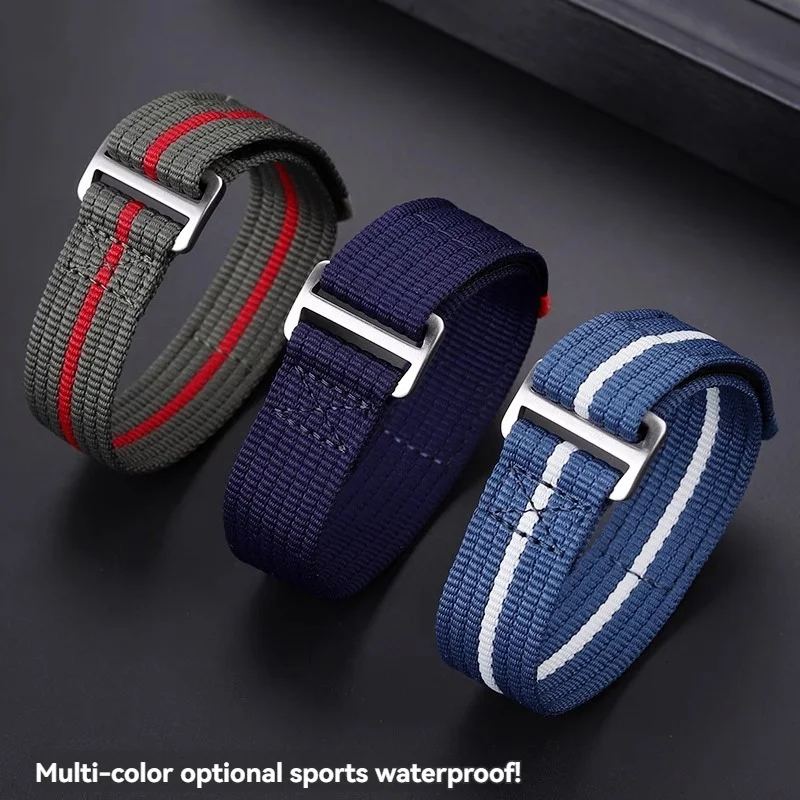 High Quality Nylon Watch Strap for Tudor Submersible FXD Limited Edition Series M25707 Black Bay Outdoor Sports Wristband 22mm