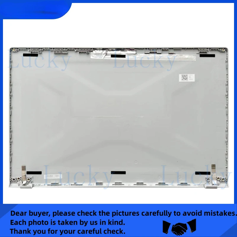 新しい-asus-x515-fl8700-y5200f-m509d-x509-r565m-lcd-バックカバー-シルバーとグレー