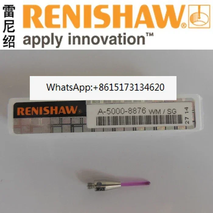 Renishaw UK three coordinate measuring needle A-5000-8876 probe cylindrical probe probe