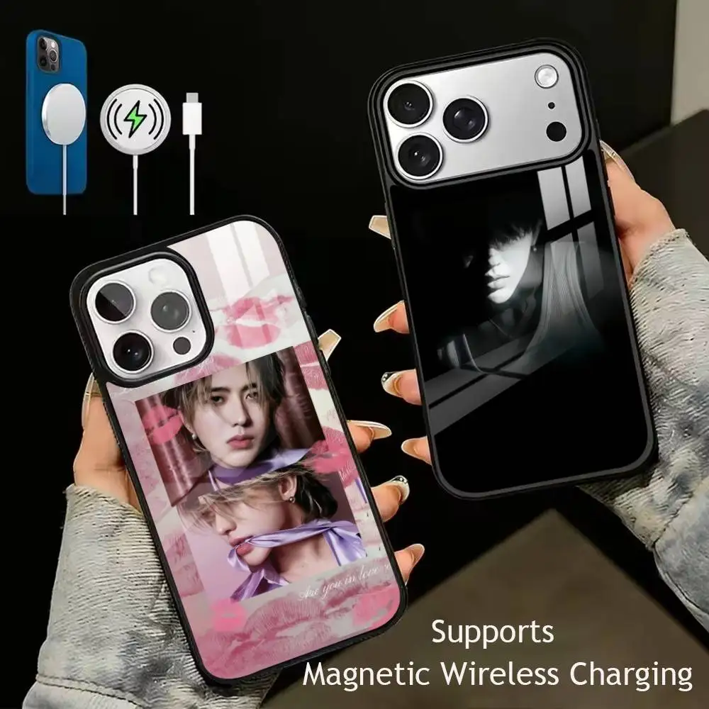 

Singer caixukun Phone Case For iPhone17,16,15,14,13,12,11 Plus,Pro Supports Magnetic Wireless Charging