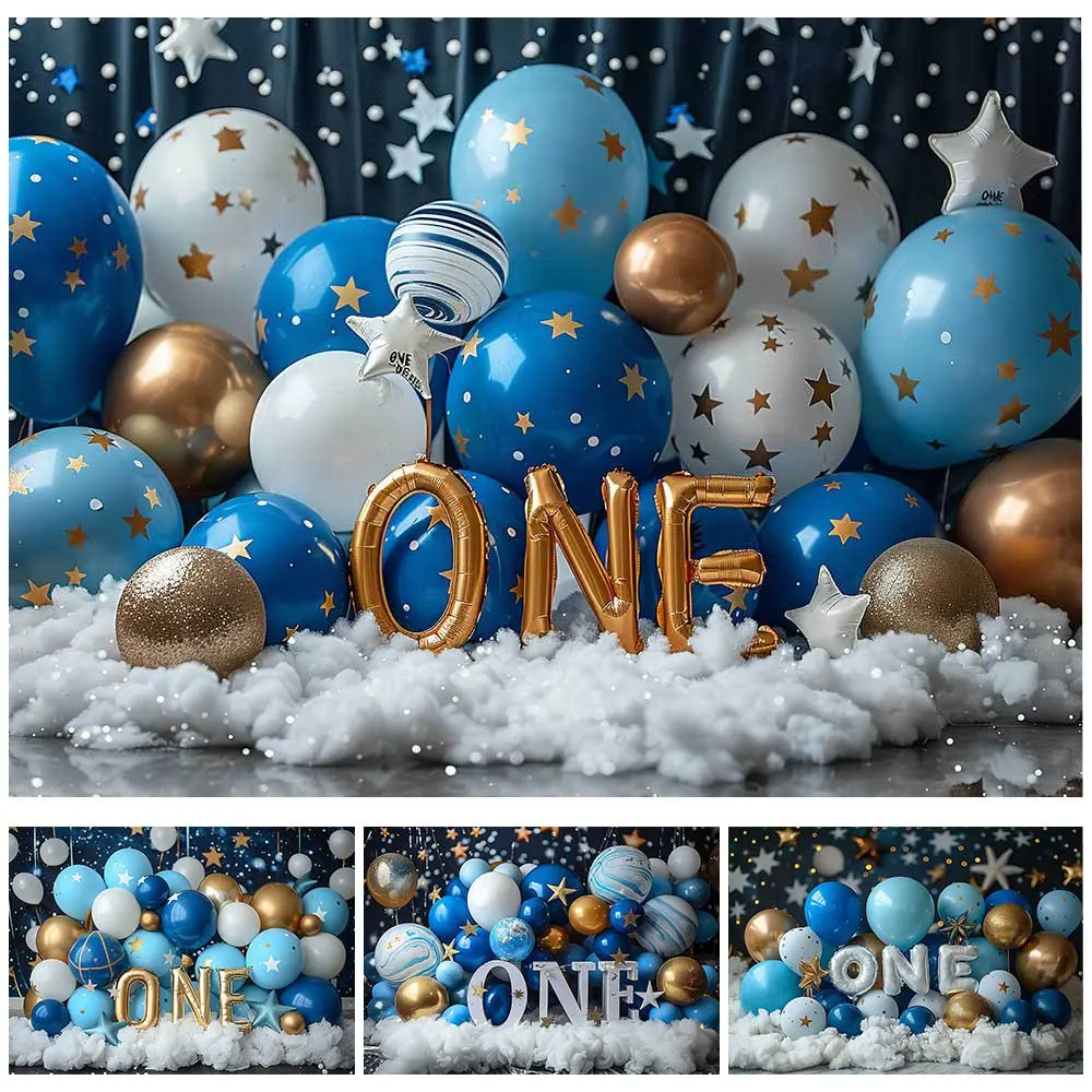 

Mocsicka Photography Background Boys 1st Birthday Cake Smash Party Decor Backdrop Newborn Portrait Photoshoot Props Photo Studio