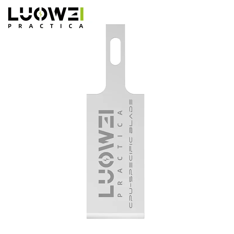 LUOWEI LW-326 10 Pz Multifunzionale CPU IC Lama per Rimozione Colla Set per la Riparazione del Telefono Rimozione Colla Scheda Madre BGA Sgommatura Coltello