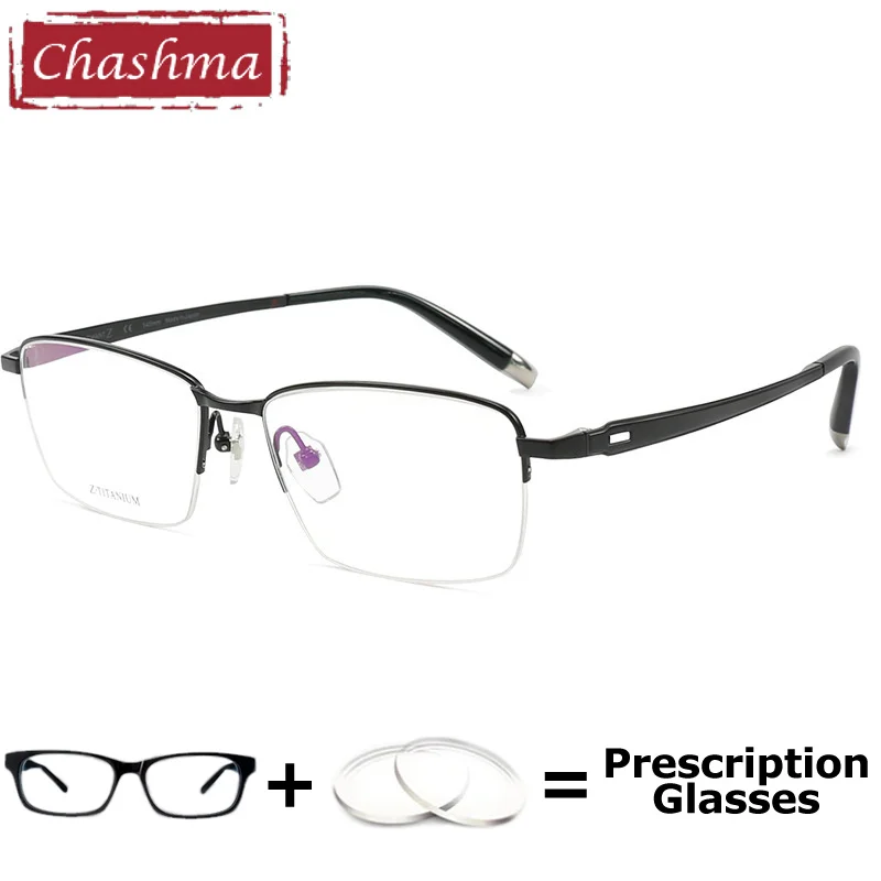 Chashma Prescription Glasses Optical Anti Blue Light Aspherical Myopia Lens Eyeglasses Multifocal Progressive Spectacles for Men