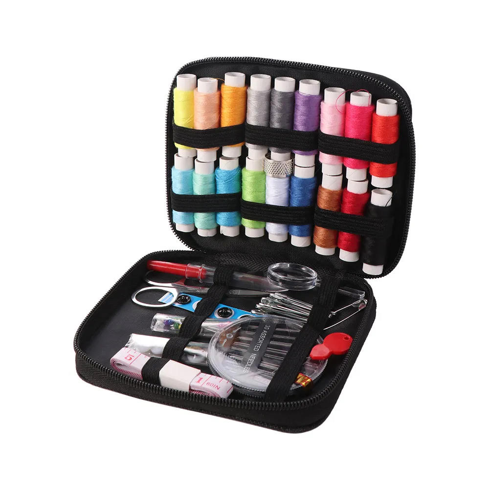 86Pcs/Set 106 Patterns Embroidery Stitch Book Kit Handmade Needlework Sample Page All-in-One DIY Stitch Book Portable With Tools