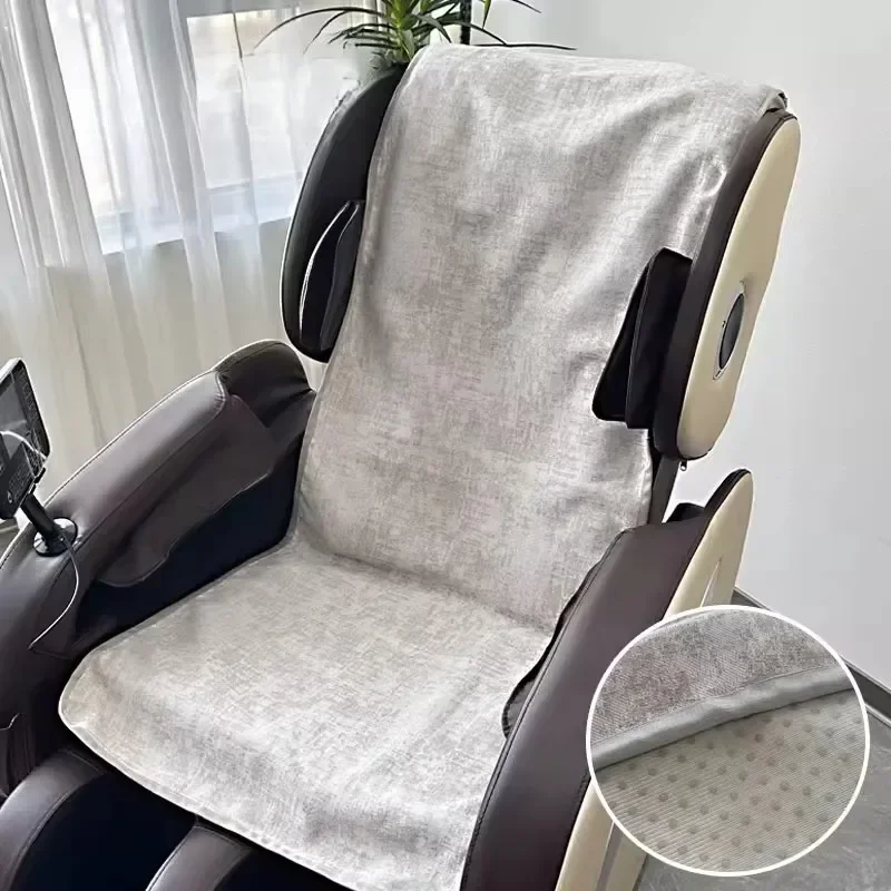 Cotton Linen Massage Chair Cushion Towel Universal Wearresistant Anti-slip Cushion Protective Case Massage Dust Cover Home Decor view 4