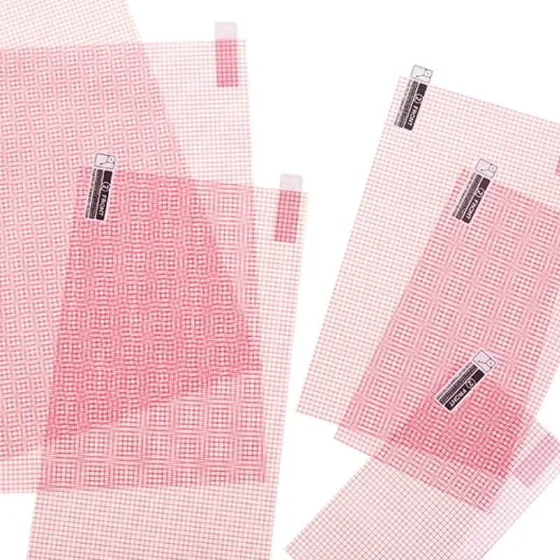 2 قطعة واقي للشاشة العالمي 5/6/7/8/9/10/11/12 بوصة هاتف ذكي لوحي لتحديد المواقع طبقة رقيقة واقية