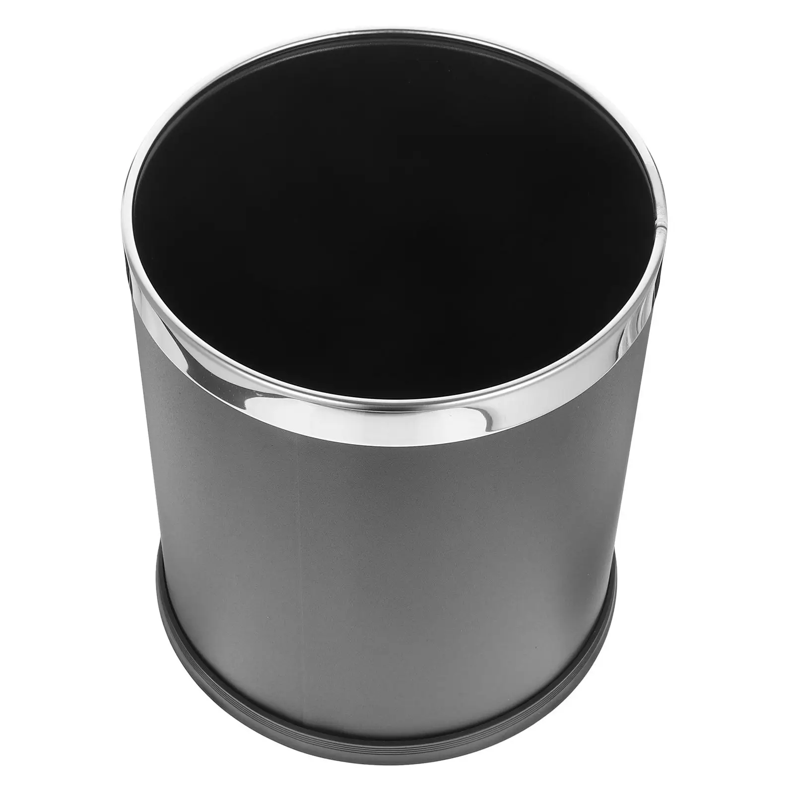 

Прочная железная корзина для мусора, металлическая урна для дома, офиса, кухни, спальни, ванной комнаты, многофункциональный контейнер для отходов, металлическая мусорная корзина