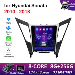 IPS Touch Screen Wireless Carplay for Hyundai Sonata 2010 2011 2012 2013 2014 - 2018 Car Multimedia Video Player GPS Navigation