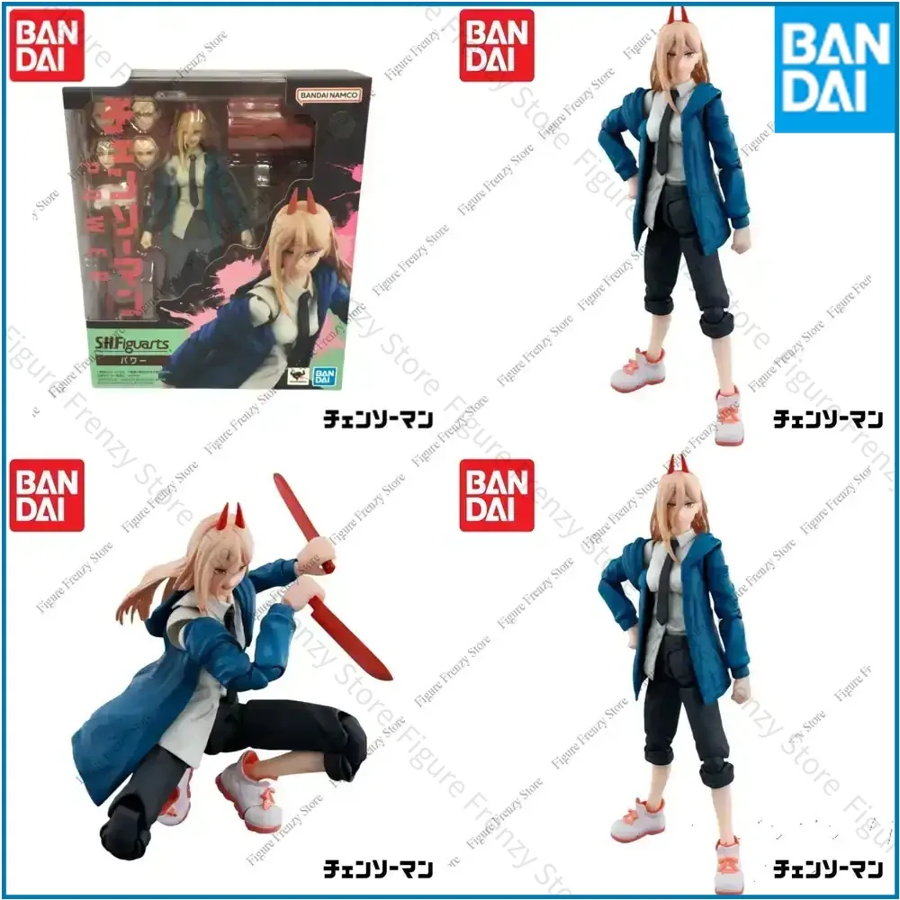 Special Offer In Stock Bandai S H Figuarts Chainsaw Man Power Action Figure for Anime Collectors Mol Doll Brand New