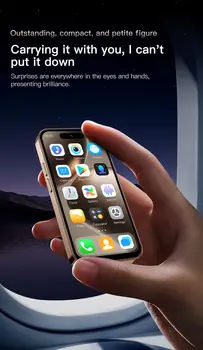 Nový ONEMYTH M17 Pro Mini Smartphone 4G Dual SIM 4.0'' HD Full Screen 2000mAh 2GB + 16GB 3GB + 64GB Android 12 Play Store Malá velikost 6 nejlepší prodej sójové XS Mini - №4