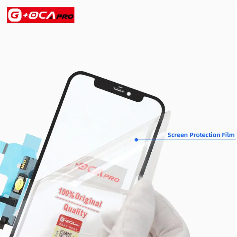 Original Front Touch Glass Screen Digitizer for iPhone 11 11pro 12PM Mobile Phone Touch Glass with OCA NO IC replacement parts