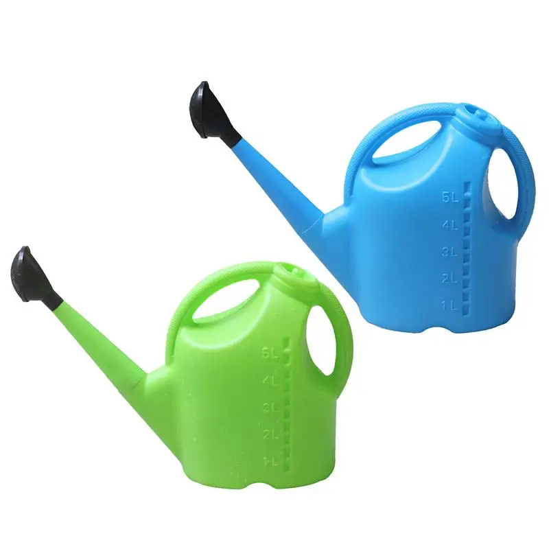 

Garden Watering Cans Large Capacity 5L Watering Can Long Spout Portable Manual Irrigation Small Spray Home Garden, Nursery