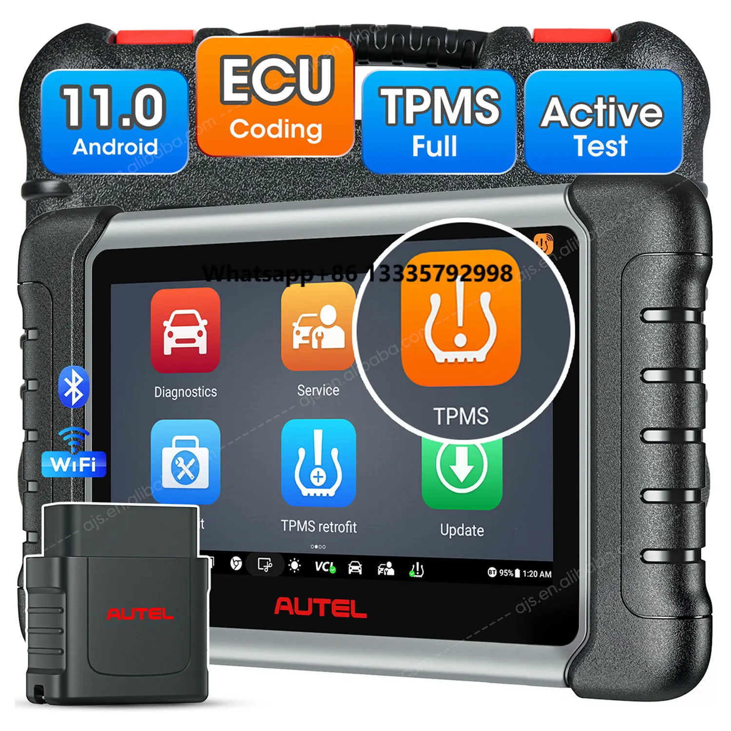 

Autel Official Store MaxiDAS DS808S-TS TPMS Programming Car Altar Diagnostic Tool Auto Diagnostic Scanner DS808 MP808 MP808TS