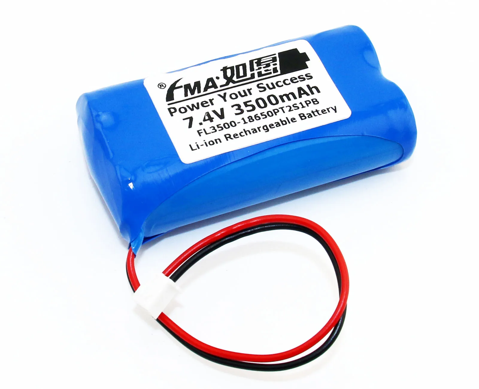 FMA 2.6-3.5Ah 7.4V Rechargeable Battery for Speaker Megaphone Amplifier Magic-shine Bike Light Flashlight Luminous Voice Toys