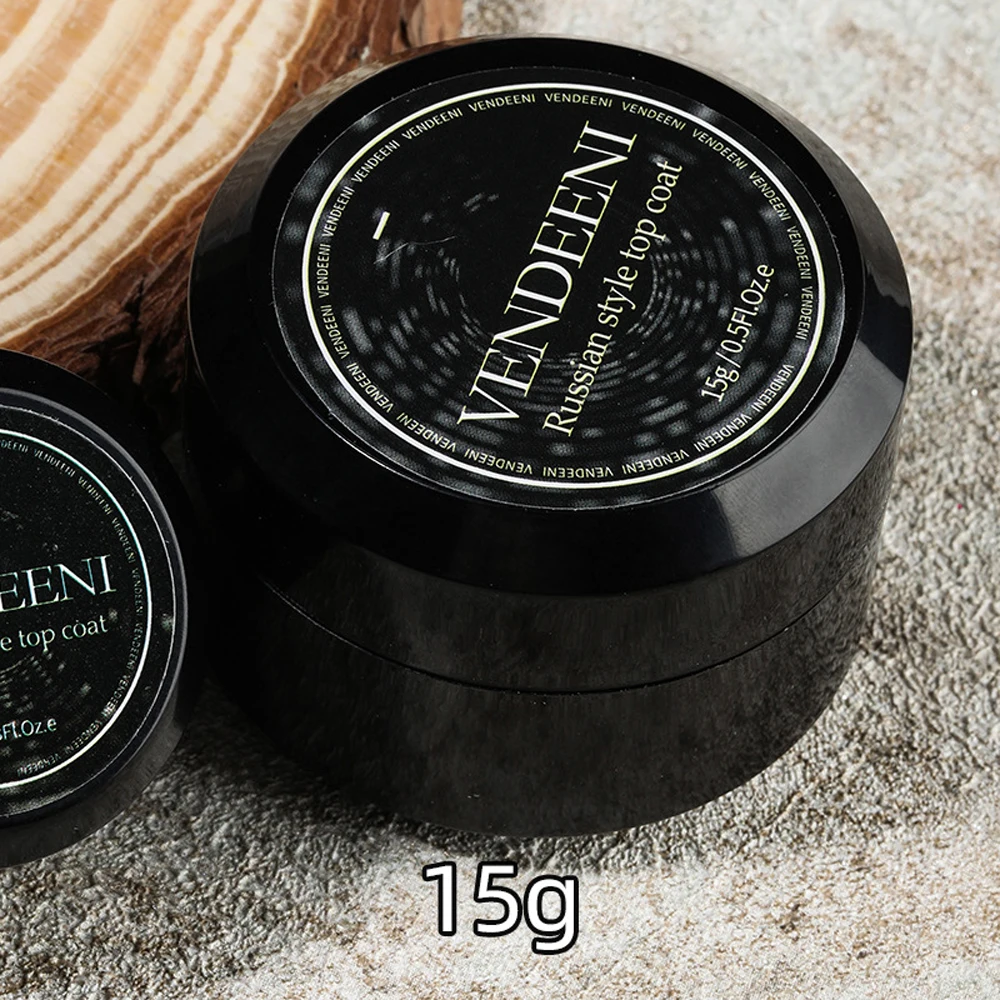 벤디니 셀프 레벨링 효과 탑코트 기능 젤 네일 폴리쉬 UV LED 강화 매니큐어 래커 네일 아트 디자인용