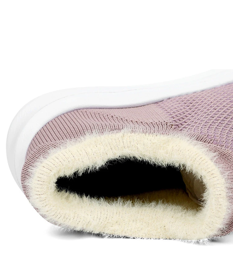 New Light Sneakers Shoes Men Loafers Light Walking Winter Mesh Breathable Knit Slip On Women Socks Running Shoes Casual Shoes