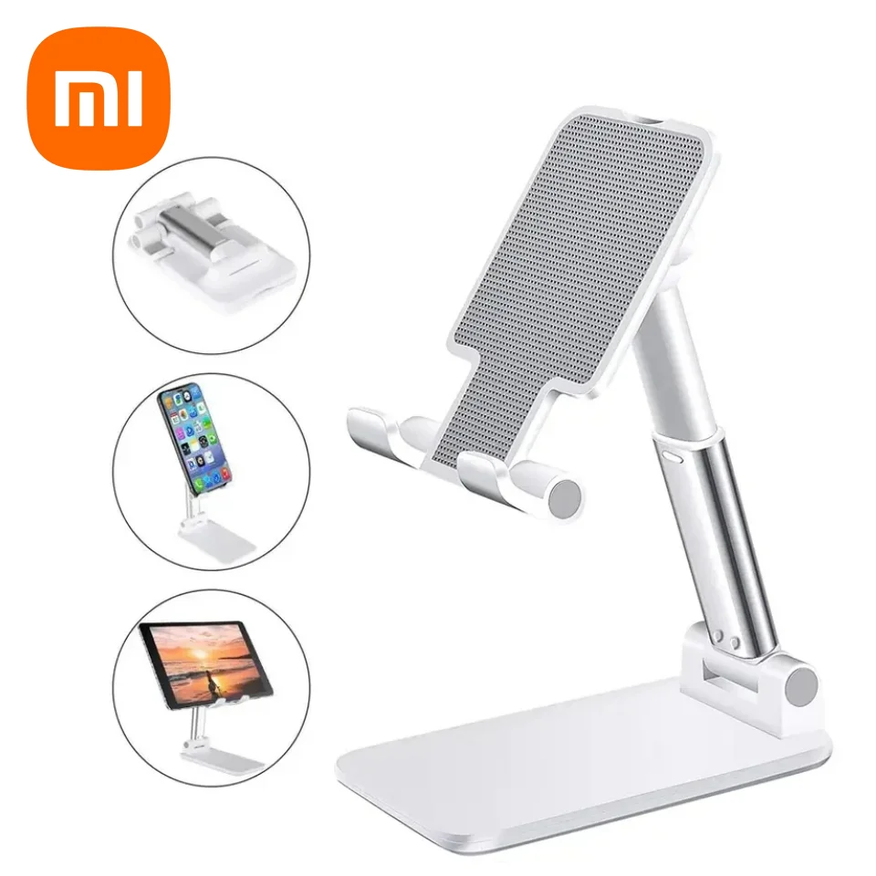 Xiaomi Desktop Mobile Phone Holder For Iphone Ipad Xiaomi Adjustable Desktop Tablet Holder Universal Desktop Mobile Phone Holder