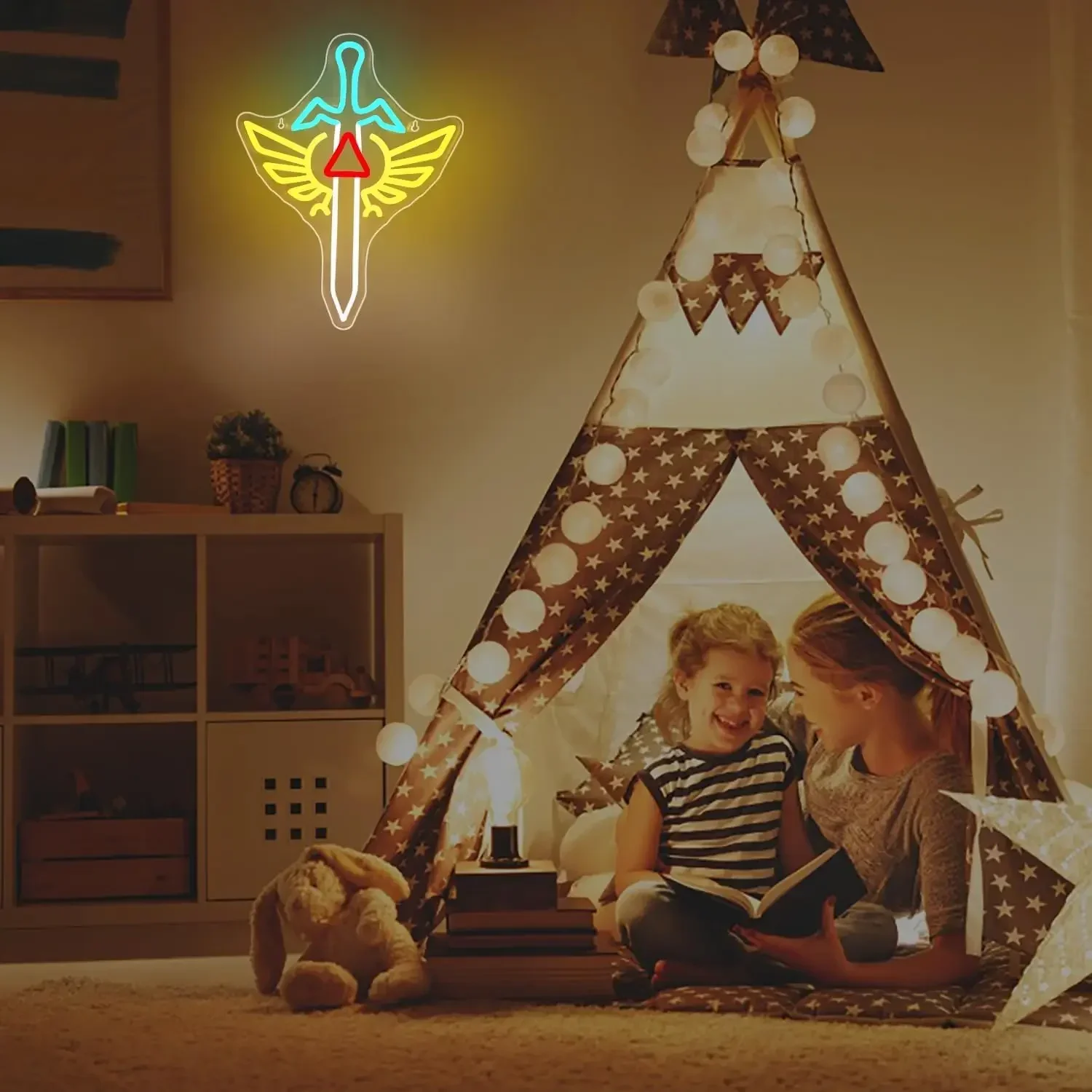 LED Gaming Sword Neon Sign For Wall Decor Sword Neon Gaming Neon Light Sign For Game Room, Man Cave, Club, Game Signs