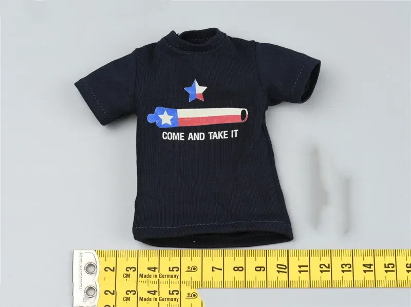 1/6 Scale Men Male Green Black Yellow Short Sleeve T Shirt Models for 12''Bodies Figures Toys Gifts Collections - Image 6