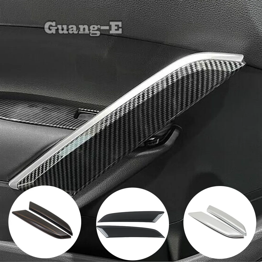 ABS/Stahl Tür Handlauf Armlehne Panel Trim Für Toyota Corolla Kreuz XG10 2022 2023 2024 + Dekoration Abdeckung innen Zubehör