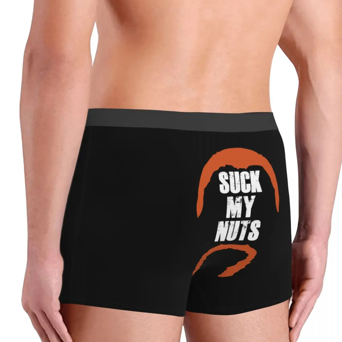 The Walking Dead Abraham Suck My Nuts Underpants Homme Panties Male Underwear Print Couple Sexy Set Calecon