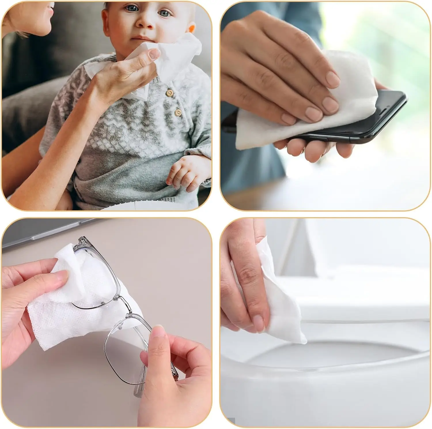 500 Pcs Compressed Towels Bulk Disposable Face Towels Cotton Hand Wipe Expandable Wipes Portable Mini Washcloth for Travel Hotel view 6