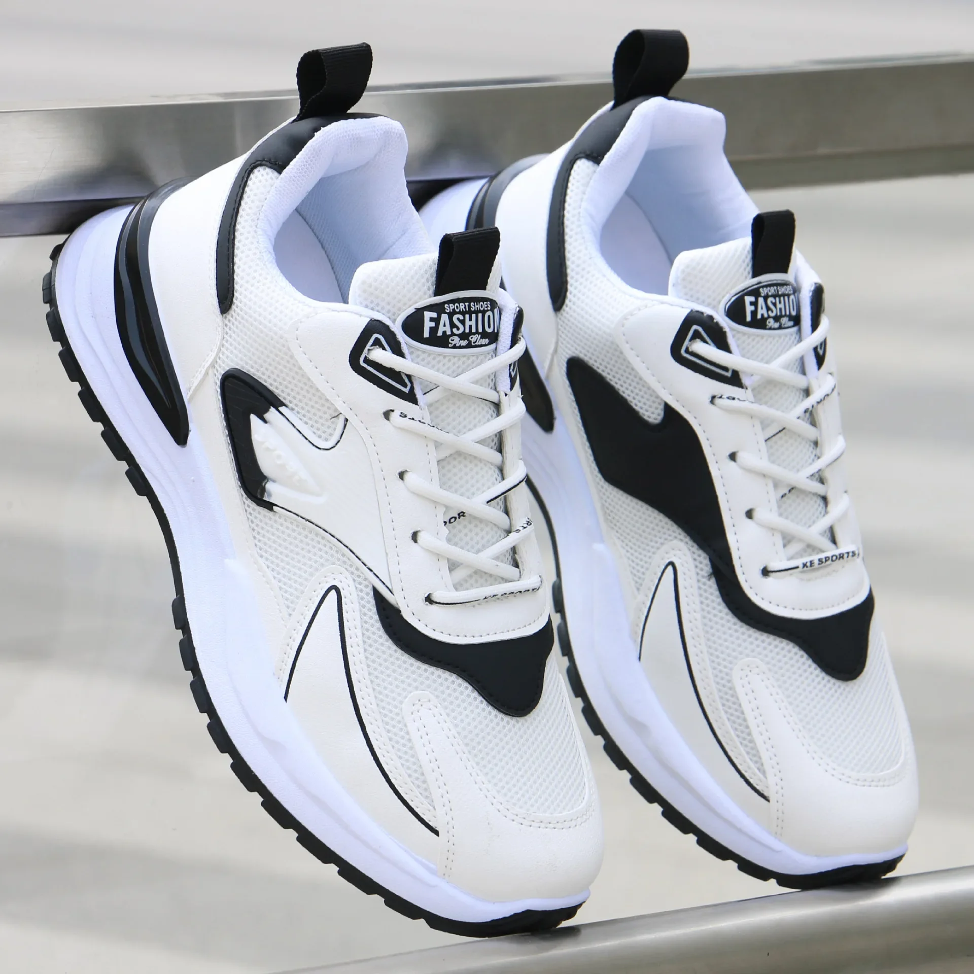 الرجال أحذية رياضية 2025 أحذية خفيفة أنيقة الخريف تنفس أحذية رياضية للرجال احذية الجري في الهواء الطلق المشي التدريب حذاء التنس #5