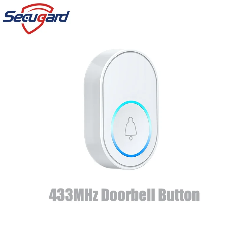 433MHz Doorbell Button Wireless Emergency SOS Button Elderly Childre Panic For Our Smart Home Security Alarm