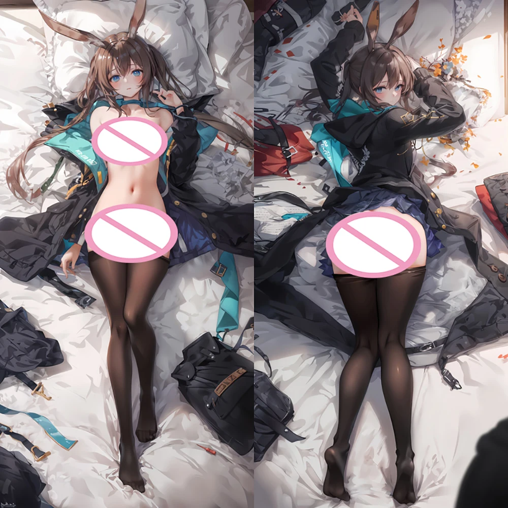 60x180cm Anime Game Arknights Amiya Nightingale Mostima Dakimakura Pillow Case HD Digital Printed Hugging Body Cushion Cover Aak