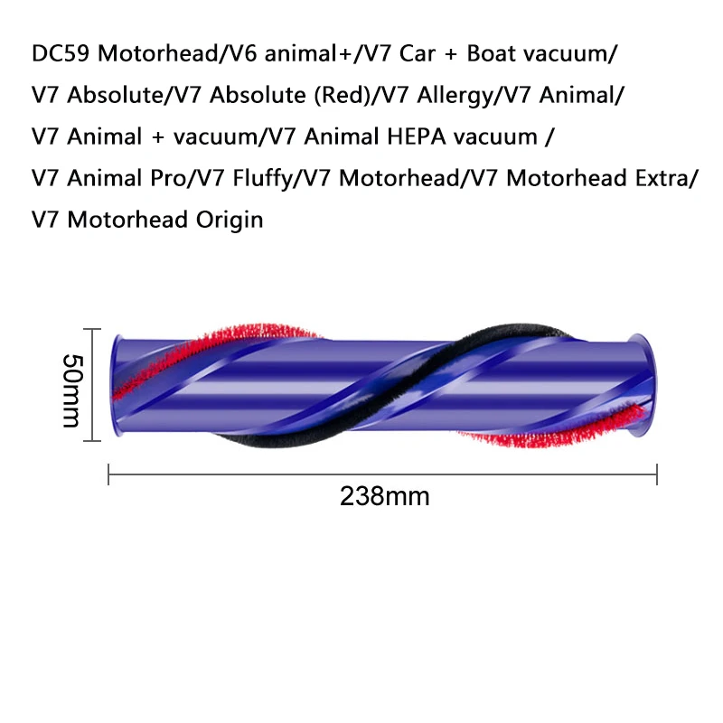 For Dyson DC59 Motorhead V6 Animal+ V7 V8 V10 V11 Series Replacement Parts Drive Electric Roller Brush Filter Vacuum Cleaner