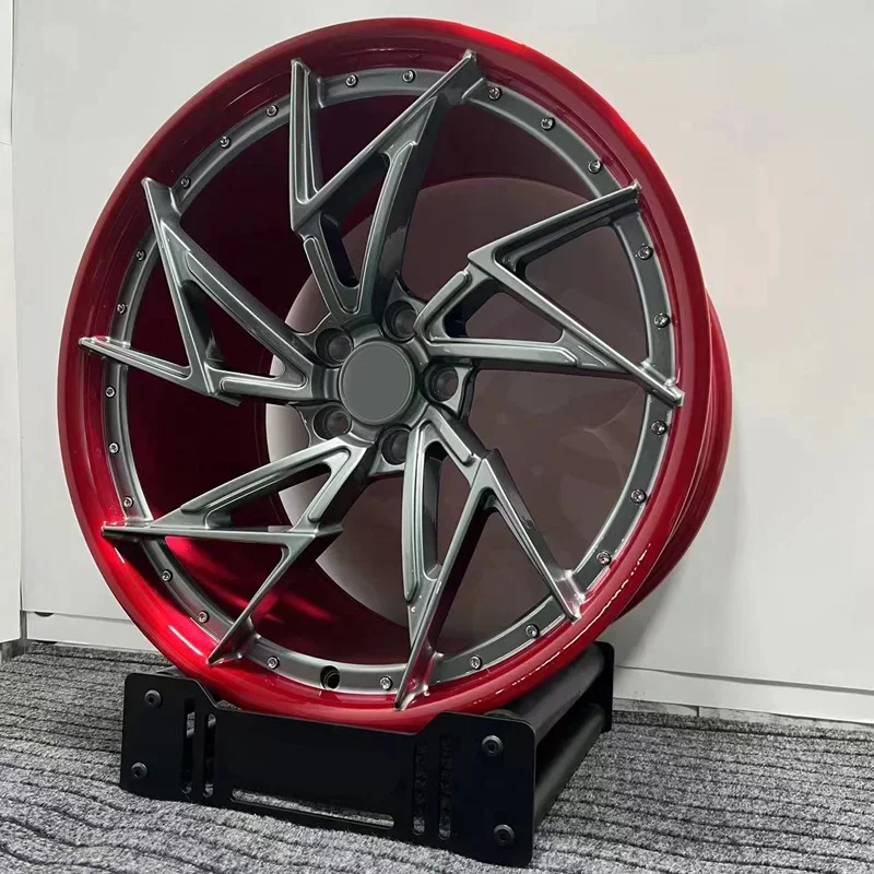 

RC Two-piece Forged Wheel Rims 5x114.3 Customization 18 19 20 Inch 8J-10J Color Matching Alloy Rims