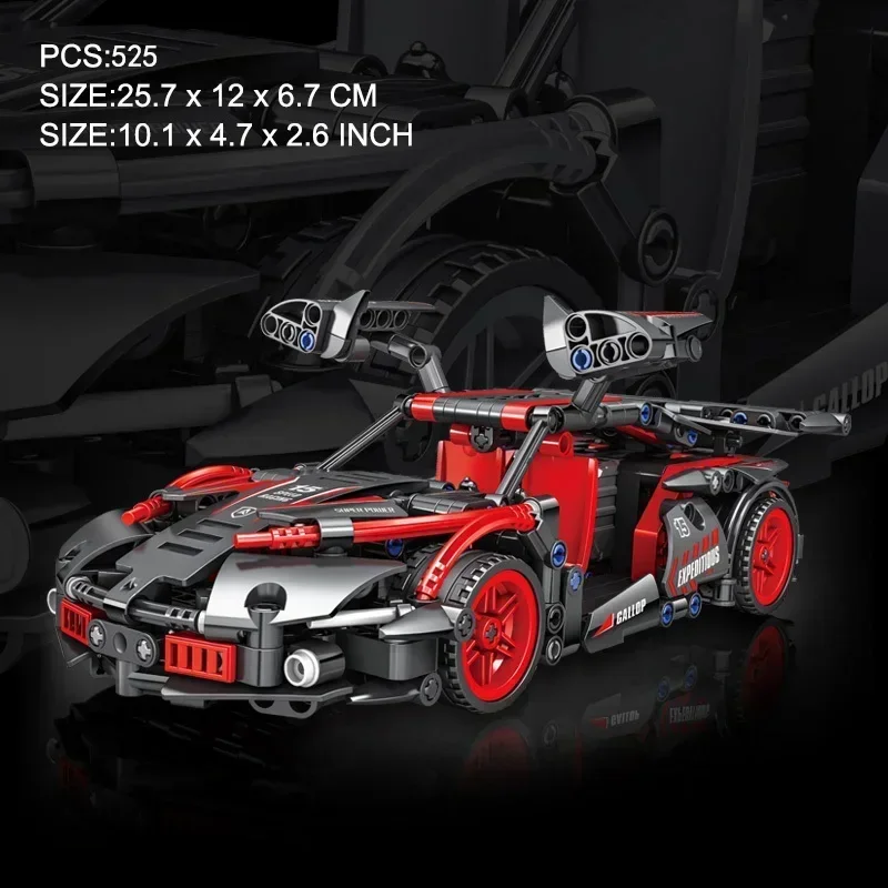 Technical Super Sports Car Building Blocks  model car Gift Super Racing Toy for Boys