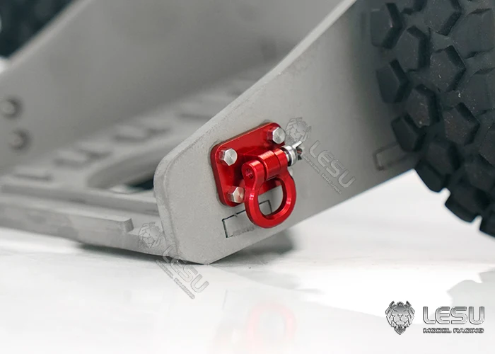 LESU 1/14 Simulationsmodell AC360 Schnelle Demontage und Austausch des Schleppkopfes, fester Bagger-Raupenanhänger – Detail 14
