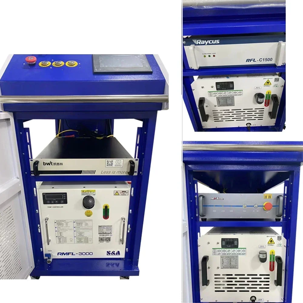 

NEW 1000W mini handheld fiber welding machine hand held welding welding station