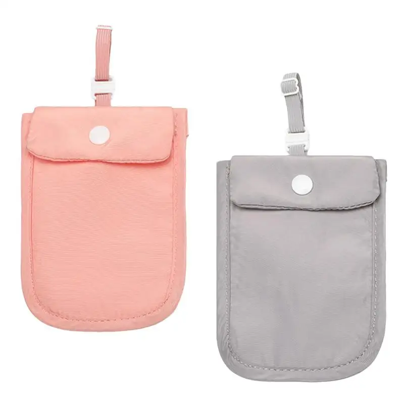 Undercover Bra Wallet Under Clothes Adjustable Money Belt Pouch Secret Travel Pocket Flap Small Storage Bag Outdoor accessories