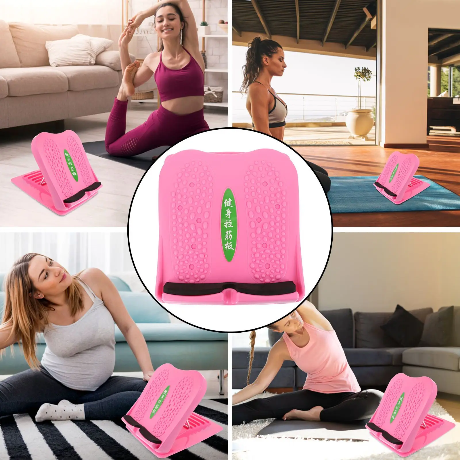 

Standing 5-Level Adjustable Foot Calf Stretcher For Home Leg Muscle Exerciser Inclined Tendon Plate Ankle Stretch