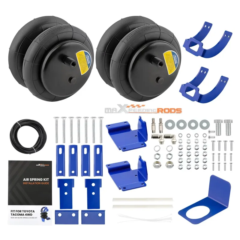 5000 LBS Rear Air Suspension Spring Bag Leveling Kit for Toyota Tacoma 2WD 4WD 2005-2023 4x4 Models