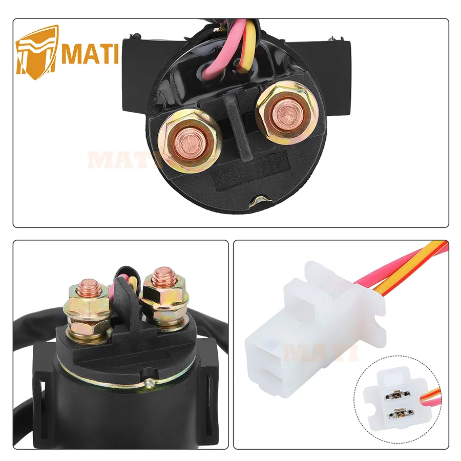 M MATI Handlebar & Starter Relay Switch for Honda FourTrax 300 2x4/4x4 TRX300/TRX300FW 1996-2000 35200-HM5-850 35020-HM5-A10
