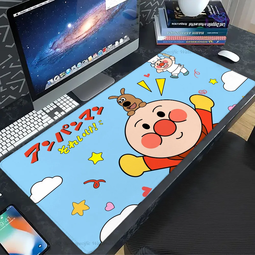 A-Anpanman A-Animation Mousepad Mouse Mat Desk Mat With Pad Gaming Accessories Prime Gaming XXL Keyboard Pad Padding Mat