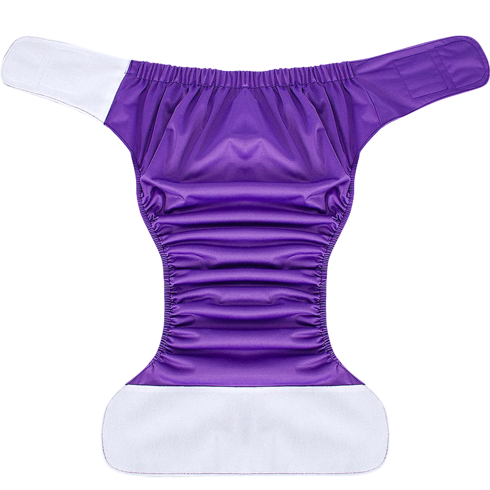 حفاضات قماشية قابلة للغسل مقاس الكبار قابلة للتعديل لكبار السن وقابلة لإعادة الاستخدام، ملابس داخلية سلس البول، نسيج مقاوم للماء قابل للتنفس وغير خانق