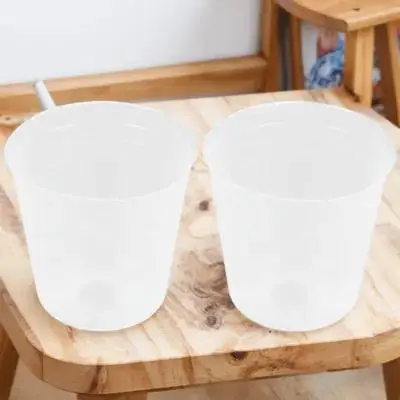 

50pcs Clear Plastic Nursery Pots Lightweight Durable for Indoor Succulents Landscape Plants Easy Cleaning Replanting Gift