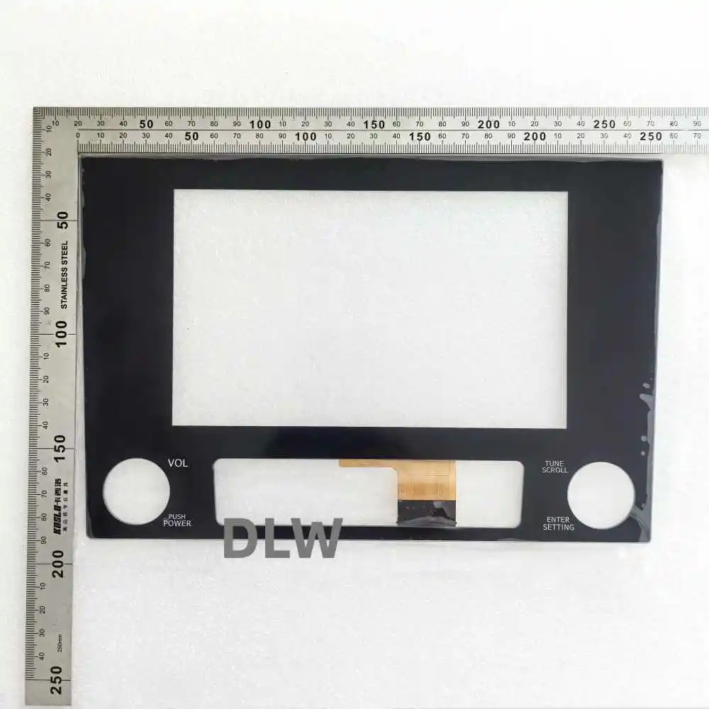 50 Pins Touch Screen Panel Digitizer Lens Sensor For 2020 -2023 Nissan Titan 22 23 Frontier Car Radio ZHT154M08004CP28 LCD