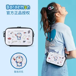 Doraemon Portemonnees En Handtassen Cosmetische Tas Dame Messenger Bag Een Schouder Meisjes Crossbody Tassen Voor Vrouwen Bedrukt Make-Up Case