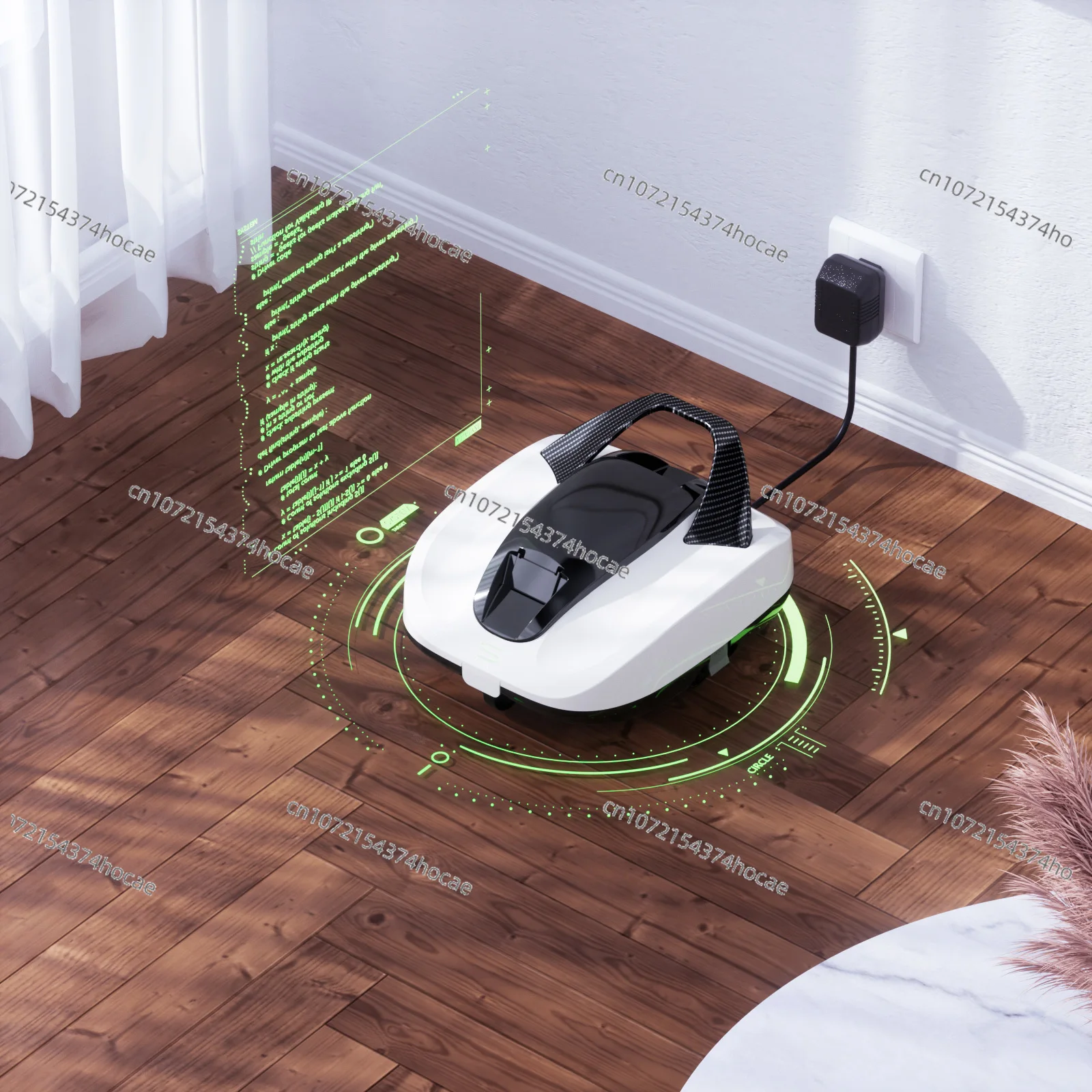Efficient Automatic Pool Cleaning Robot Easy Maintenance Filter for Inner Pool Cover Robot Pool Cleaner above