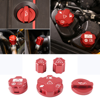 For Toyota GR Supra A90 MK5 2019-2022 Aluminum Alloy Car Engine Room Oil Cap Fluid Reservoir Water Tank Cover Auto Accessories